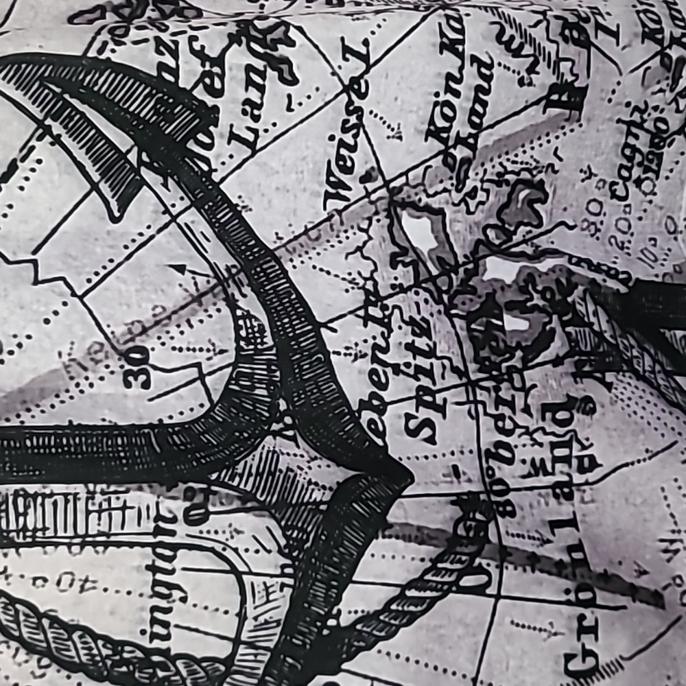 Nautical Voyage Anchor Script Mens Graphic T Shirt Dry Fit Grey Size 2XL - Picture 16 of 16